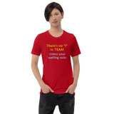 No "I" in Team - red Short-Sleeve shirts funny  - DiziDazi