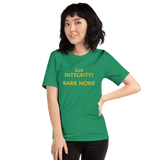 Got Integrity? Barr None kelly green progressive t-shirt Short-Sleeve - DiziDazi