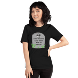 Anti-Vaxxers Love Their Kids to Death black unisex Short-Sleeve Tee - DiziDazi