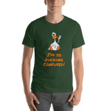 I'm So Ducking Confused! - forest green silly duck t-shirt Short-Sleeve - DiziDazi