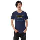 No "I" in Team - navy Short-Sleeve shirts funny  - DiziDazi