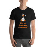 I'm So Ducking Confused! - black silly duck t-shirt Short-Sleeve - DiziDazi