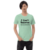 mint green I can't breathe t-shirt Short-Sleeve - DiziDazi