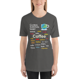 Coffee Global Survival Shirt -- Unisex short-sleeve Tee