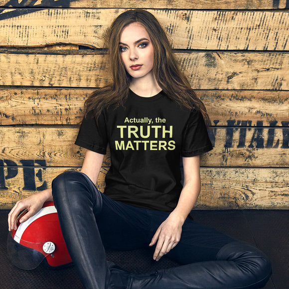 The Truth Matters - Unisex short-sleeve Tee