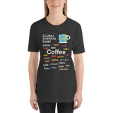 Coffee Global Survival Shirt -- Unisex short-sleeve Tee