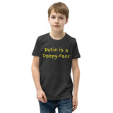 Putin is a Poopy-Face -- Kid's T-shirt